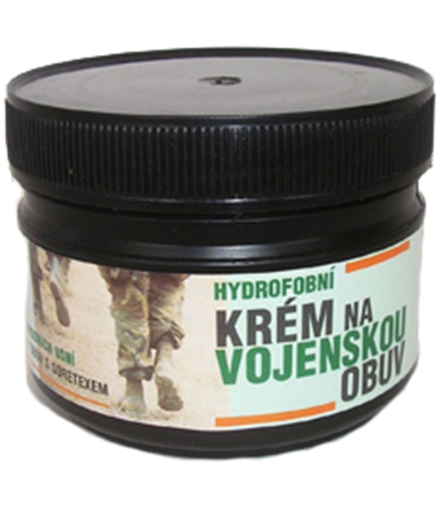 Krém na vojenskou obuv hydrofobní