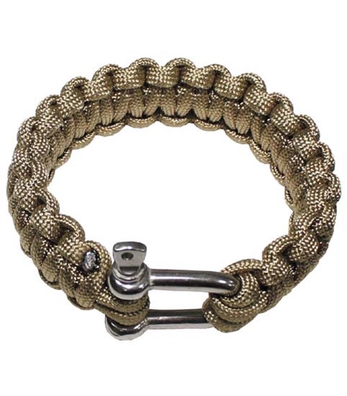 Náramek Paracord 2.3, kov. spona