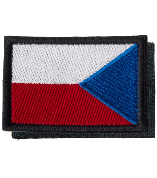 Nášivka: Vlajka Česká republika zrcadlová [64x44] [ssz]